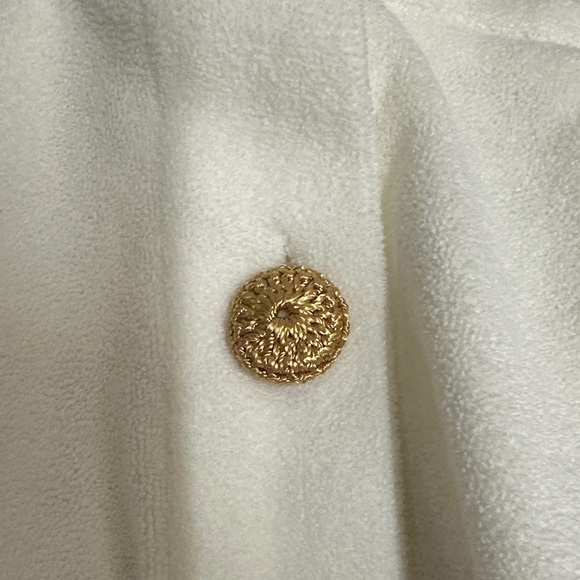 My Beachy Side x Emily in Paris terry cloth dress with Gold fabric Buttons - Picture 5 of 8